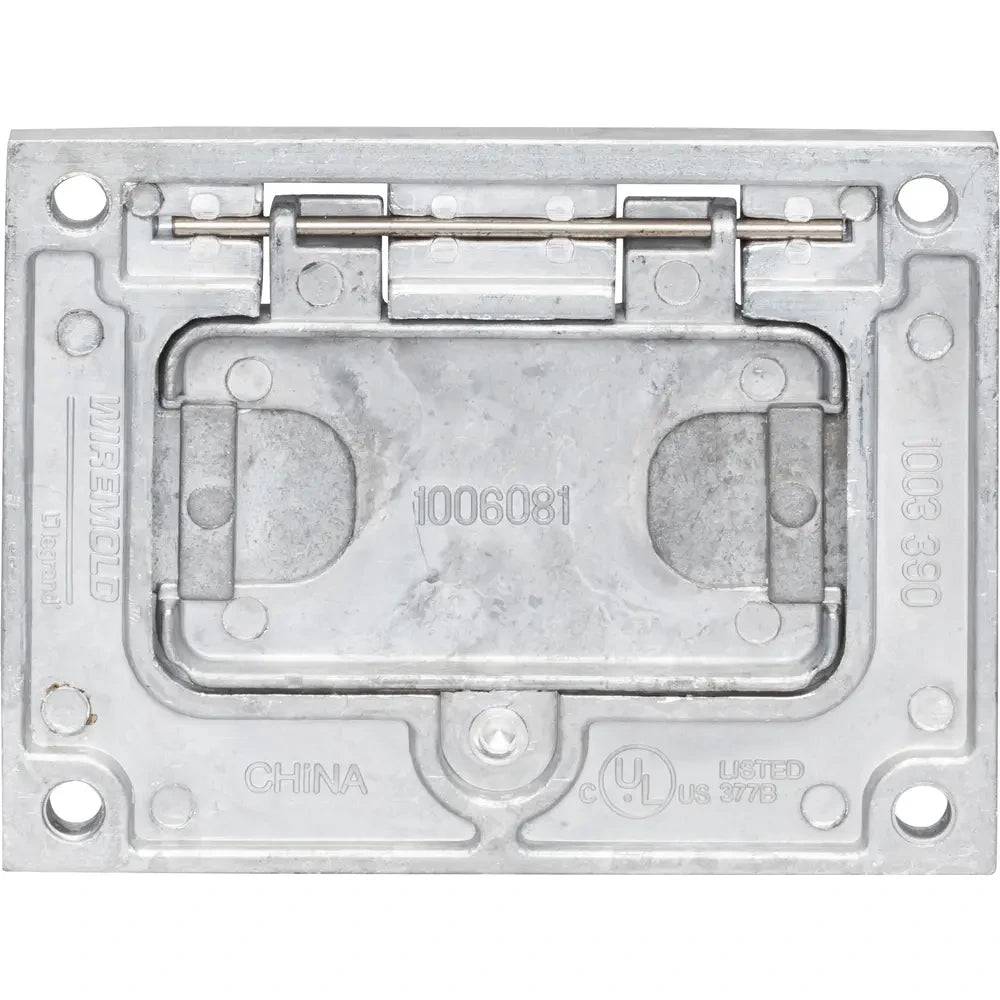 WIREMOLD Wiremold 828COMTCAL Omnibox Rectangular Communications Cover Plate (Pack 1)