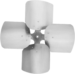 Lau 60559601 Fan Blade, 4-Blade CCW 22 Dia 33 Degree