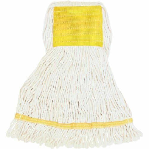 GENUINE JOE Genuine Joe GJOSWH5B Small Mop Head White 5 in Mesh