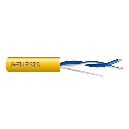 SOUTHWIRE Genesis Cable 32521102 22 Awg Security Cable 1000 Ft Yellow