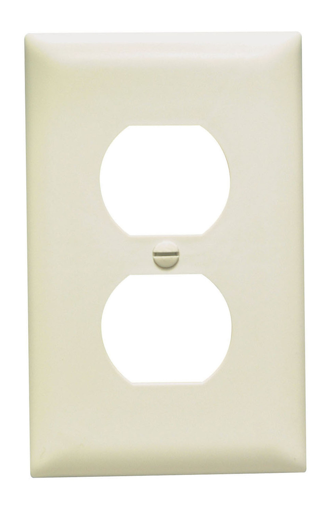 Pass & Seymour TP8LA 1 Gang Duplex Receptacle Wall Plate Light Almond