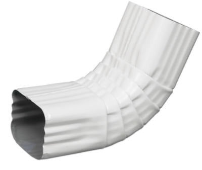 AMERIMAX Amerimax Home Products 33064 Galvanized Steel Front Elbow