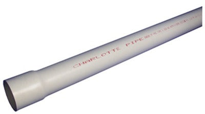 CHARLOTTE PIPE Charlotte Pipe PVC04012B0800 Sch 40 Pvc Pipe 1-1/4 in X 20 Ft