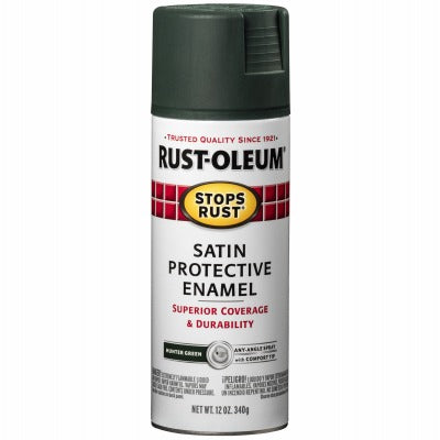RUST-OLEUM Rust-oleum 7732-830 Satin Enamel Spray Paint 12 Oz