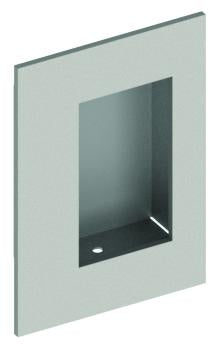HAGER Hager Hinge 15S32D Flush Cup Pull Satin Stainless Steel