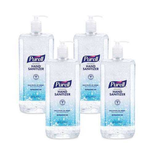 GOJO Gojo GOJ501504CT Purell Refreshing Gel Hand Sanitizer 1.5 L Bottle (4 Pack)