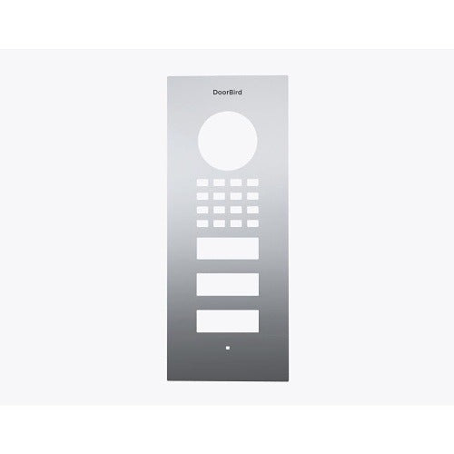 DOORBIRD Doorbird 423897359 Flush Mount Faceplate Polished Chrome