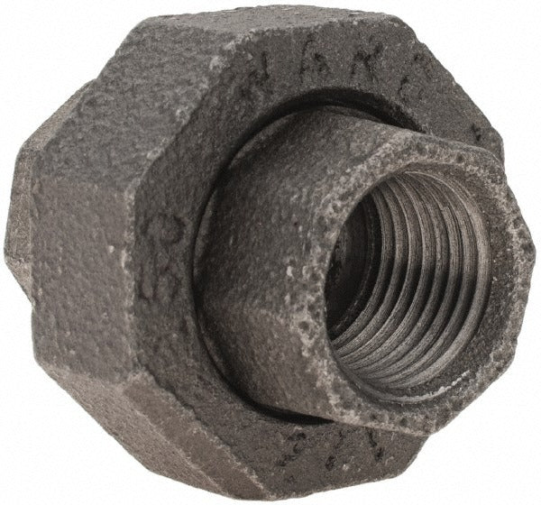 VALUE COLLECTION Value Collection 13391 Black Iron Union 1/2 in Threaded 300 Psi