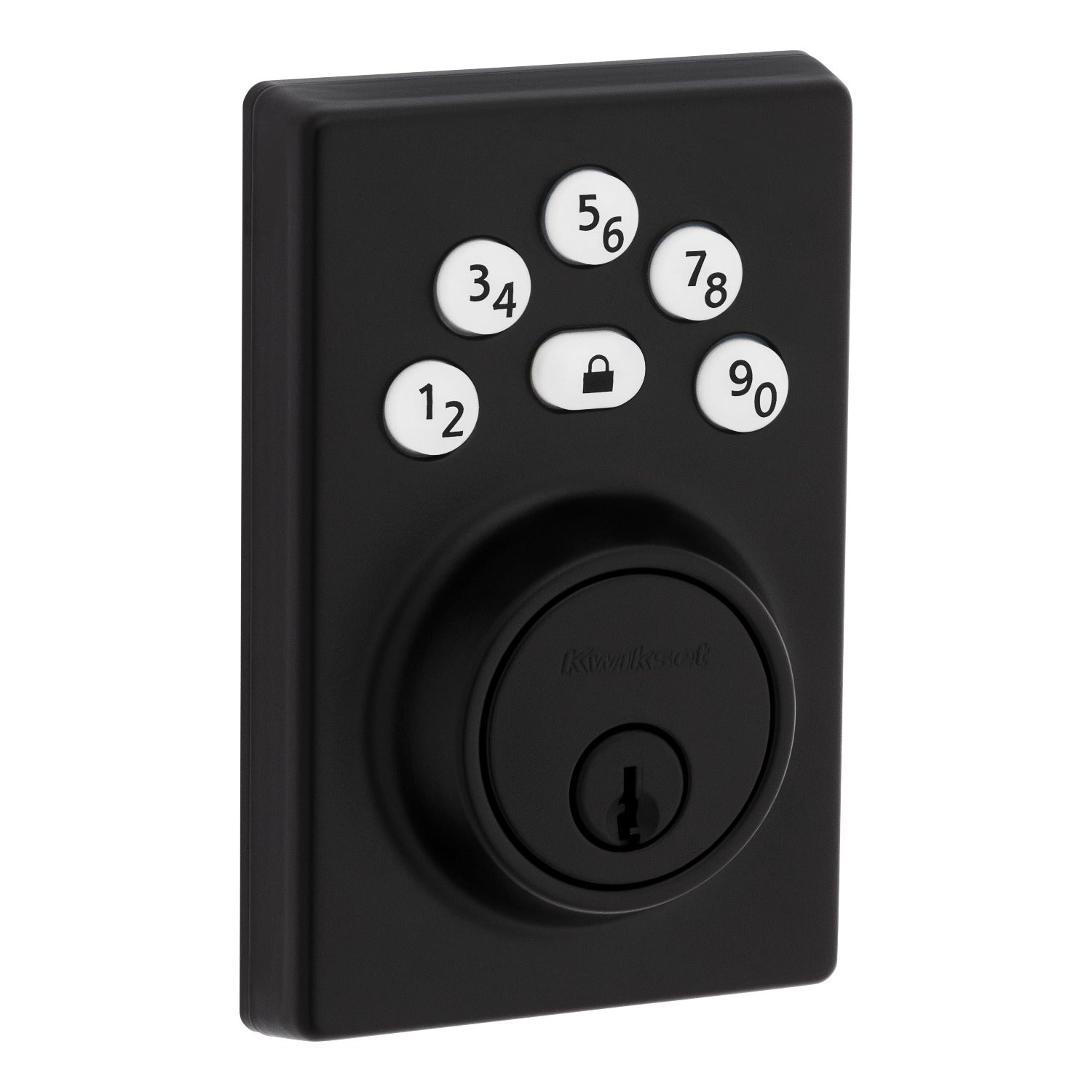 KWIKSET Kwikset 9240CNT-514 Electronic Deadbolt Matte Black