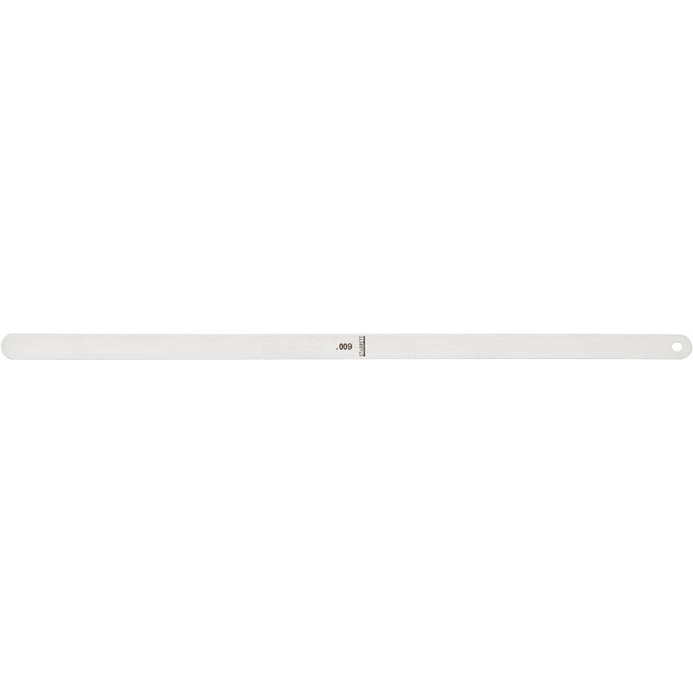 STARRETT Starrett 52847 Feeler Gage 0.009 in Parallel Leaf Tempered Steel