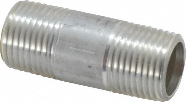 MERIT BRASS Merit Brass 8008-200 Aluminum Pipe Nipple Sch 40