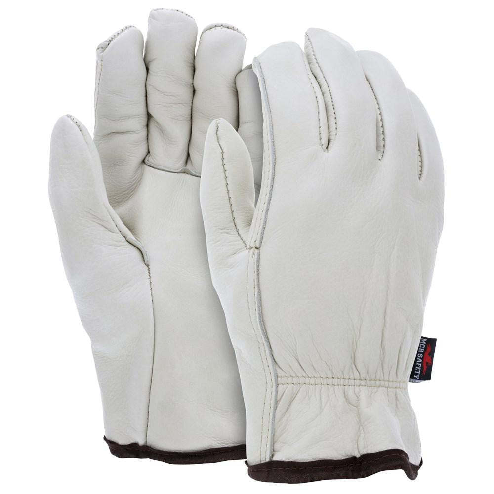 MCR SAFETY Mcr Safety 3260M Cowhide Leather Gloves Medium