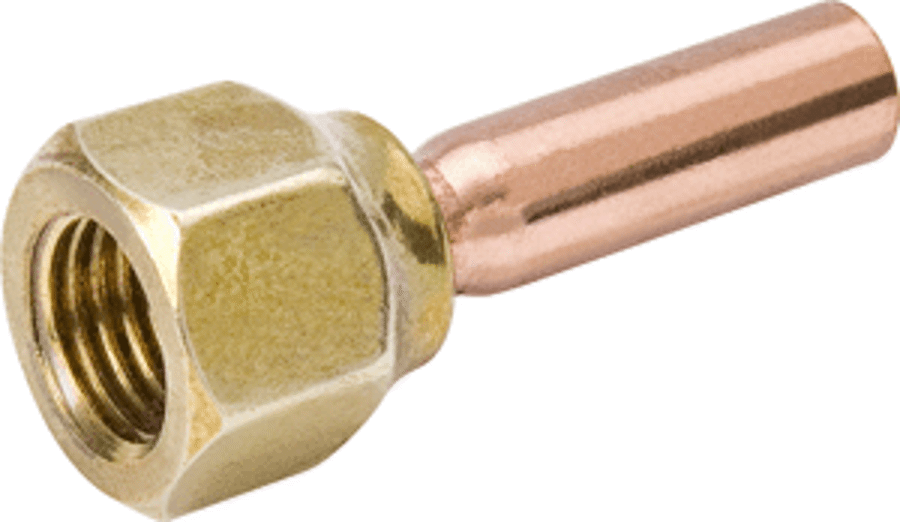 Mueller A15729 Brass Solder 3/4 x 3/4 Internal Flr to Ext