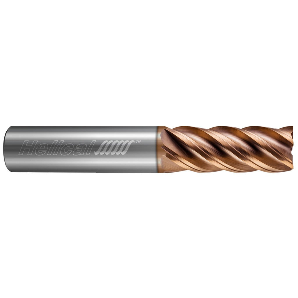 HELICAL SOLUTIONS Helical Solutions 59838 Square End Mill 1/4 in 5 Flute Carbide