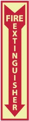 ACCUFORMNMC Accuformnmc MSCGL23P Fire Extinguisher Vinyl Sign