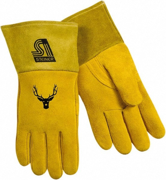 STEINER Steiner 02276-X Welding Gloves Medium Deerskin Leather Mig