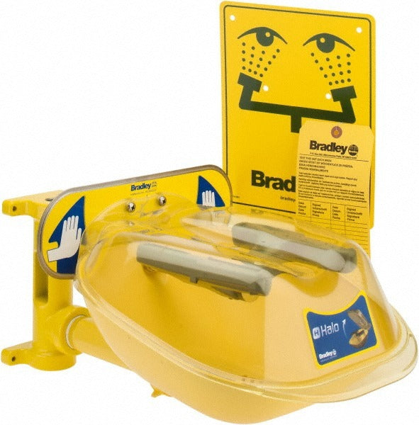 BRADLEY Bradley S19224PDCFW Wall Mount Eye Face Wash Station