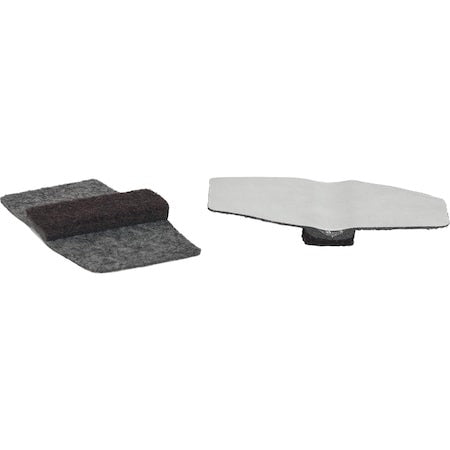 LORELL Lorell LLR49319 Wraparound Floor Savers 16 Pack