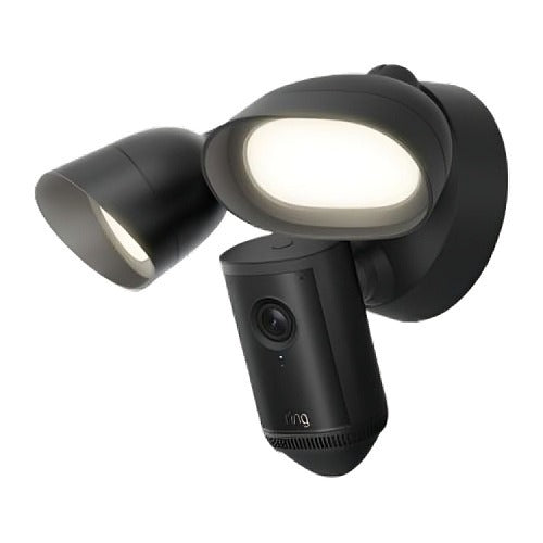 RING Ring Llc B0F67QC64J Floodlight Cam Wired Pro Black