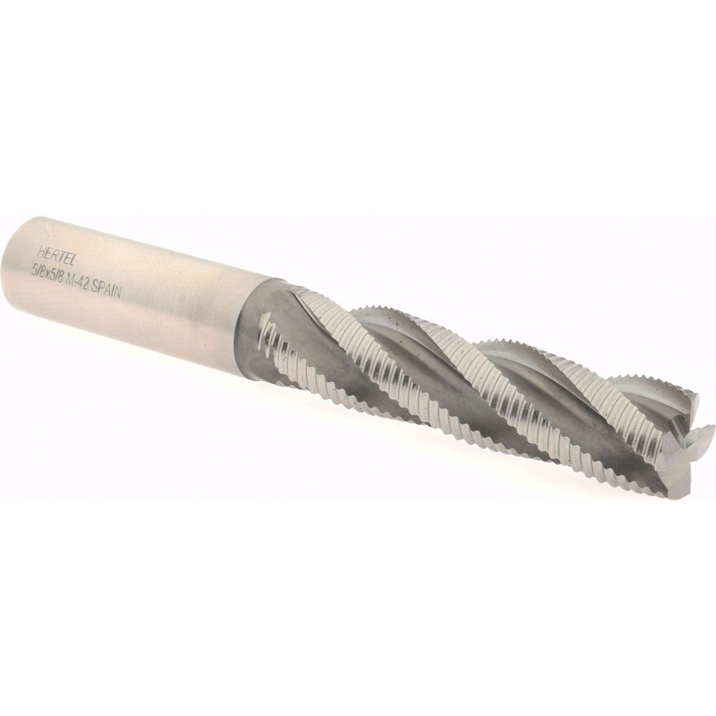 HERTEL Hertel 41120536 Roughing End Mill 5/8 in 4 Flute Cobalt
