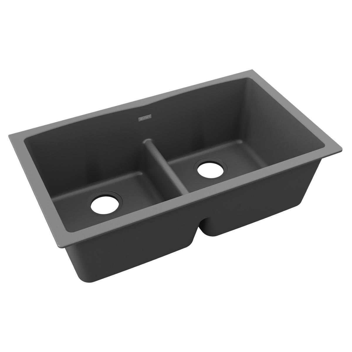 BSC PREFERRED Bsc Preferred ELGDULB3322GY0 Double Bowl Undermount Sink