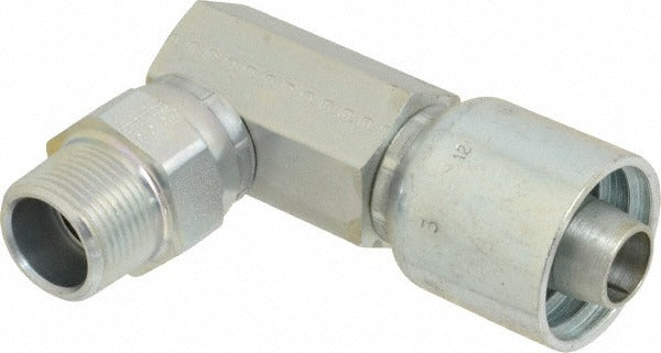 PARKER Parker 11L43-12-12 Nptf Swivel Elbow Hose Fitting 3/4 in