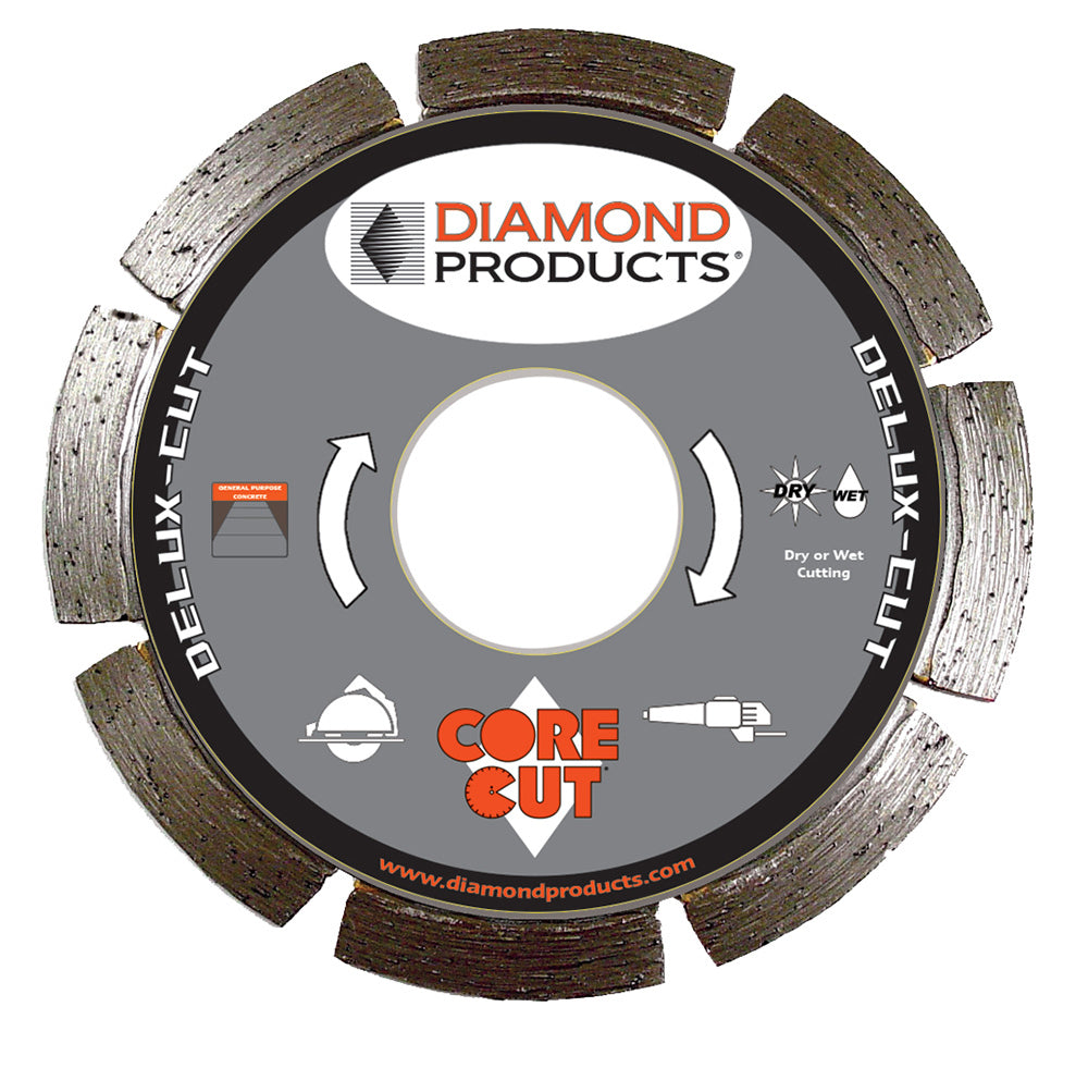 Diamond Products 22785 7X.080X7/8 Delux-Cut Small Diameter Diamond Blade