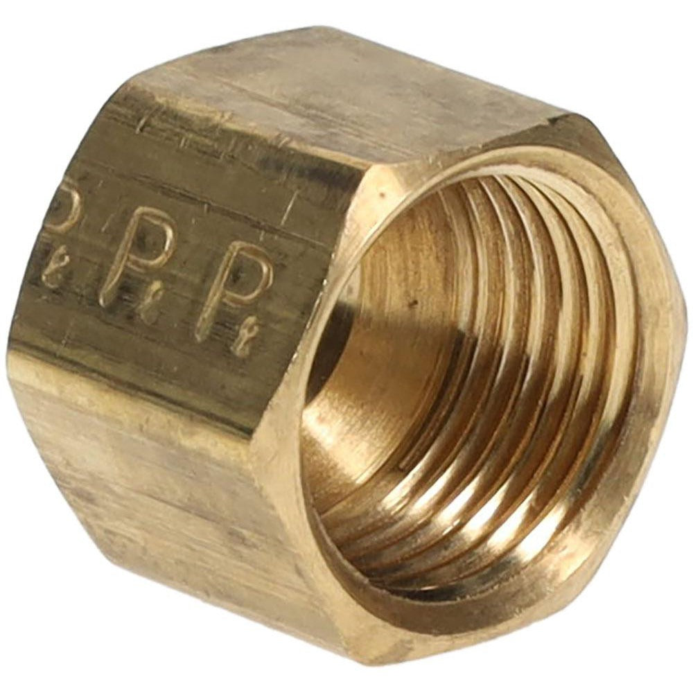 PARKER Parker 61C-5 Compression Tube Nut 5/16 Od Brass Sae J-512