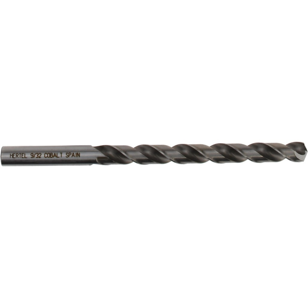 HERTEL Hertel 42150 Cobalt Jobber Drill Bit 9/32 Inch