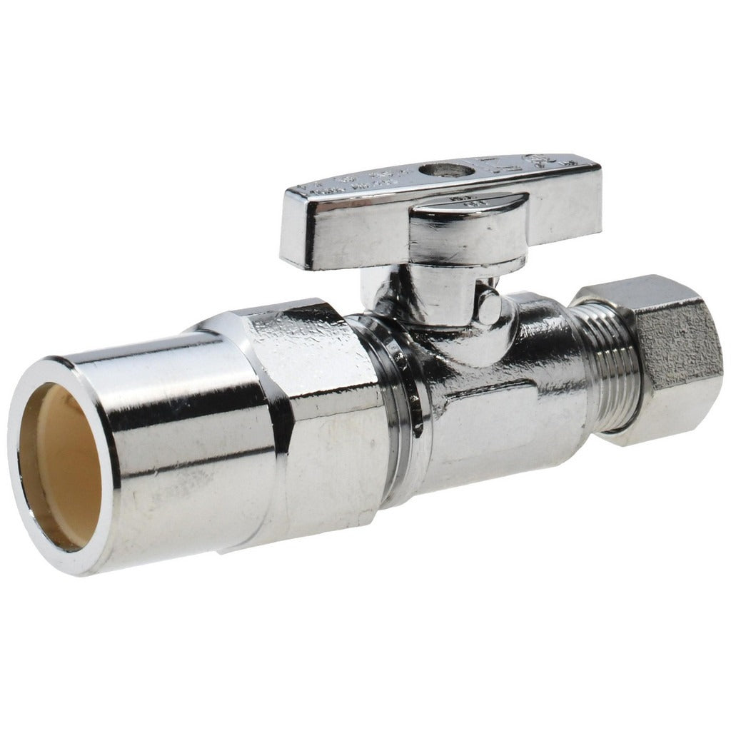 VALUE COLLECTION Value Collection 191-732HC Brass Stop Valve 125 Psi