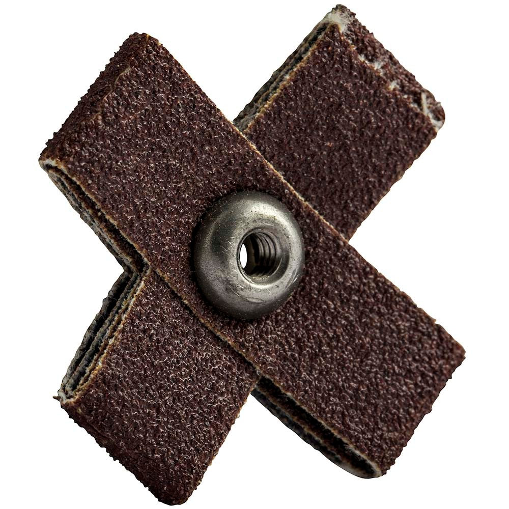 MERIT Merit Abrasives 08834184465 Cross Pad 80 Grit 1.5x1.5x0.5 in