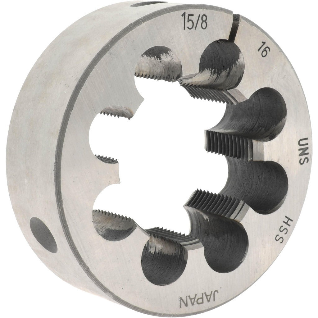 VALUE COLLECTION Value Collection 84047561 Round Die 1-5/8-16 3in Od Hss