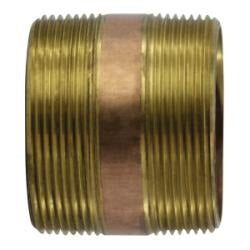 MIDLAND INDUSTRIES Midland Industries 40213 Brass Pipe Nipple 3in Mpt 12in