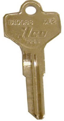 ILCO Kaba Ilco Corp DE2-D1098B Dexter Lockset Key Blank 10 Pack