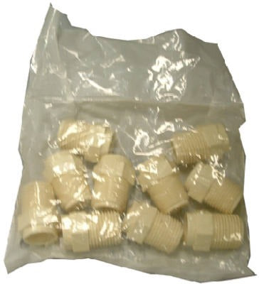 NIBCO Nibco Inc T00061J Cpvc Male Pipe Adapter 1/2 in 10 Pack