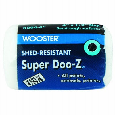 WOOSTER Wooster Brush R204-4 Roller Cover 4 in 1/2 in Nap