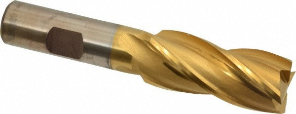 CLEVELAND CONTROLS Cleveland C33219 Square End Mill 13/16 Inch 4 Flute Hss Tin