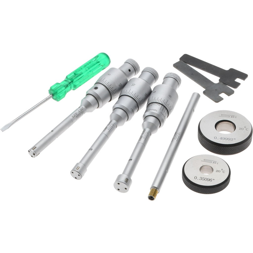 SPIROTHERM Spi 10-710-2 Inside Micrometer Set 0.275-0.500 in