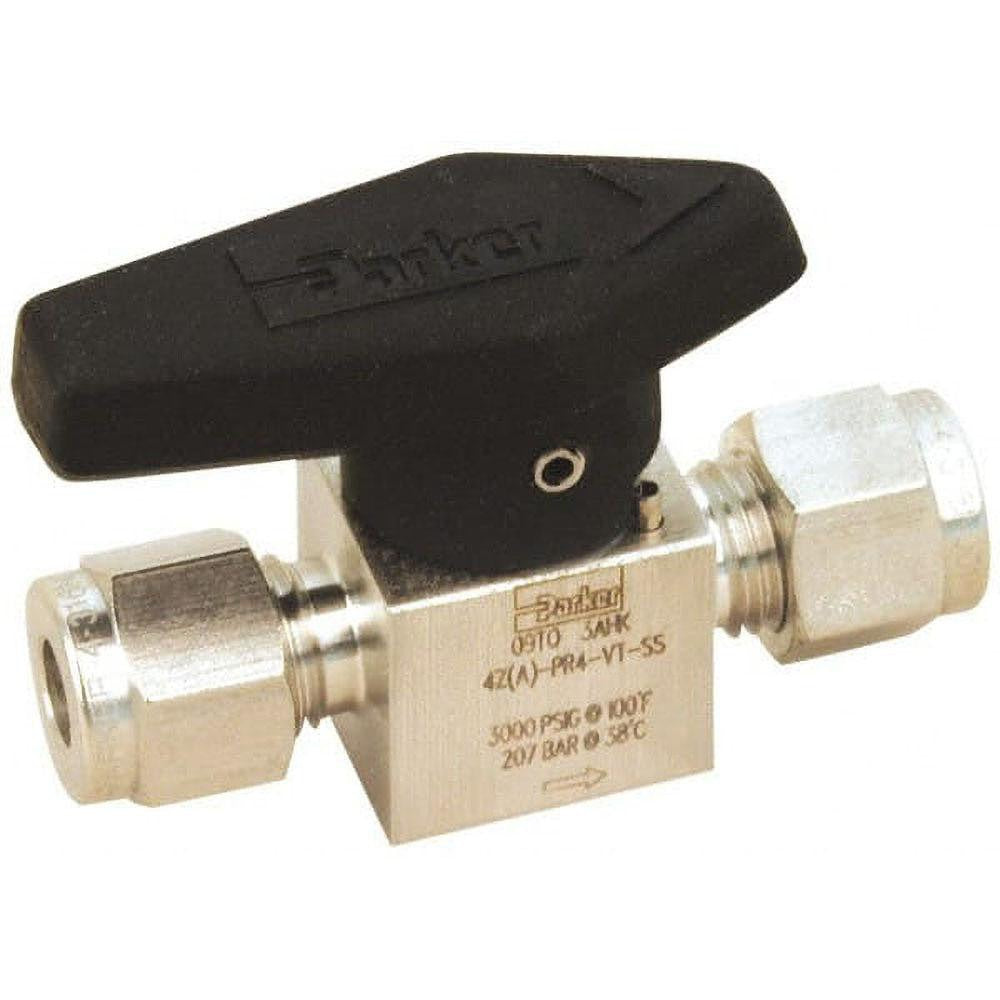 PARKER Parker 6A-PR6-VT-SS Plug Valve 3000 Psi 3/8 Inch Ss Viton