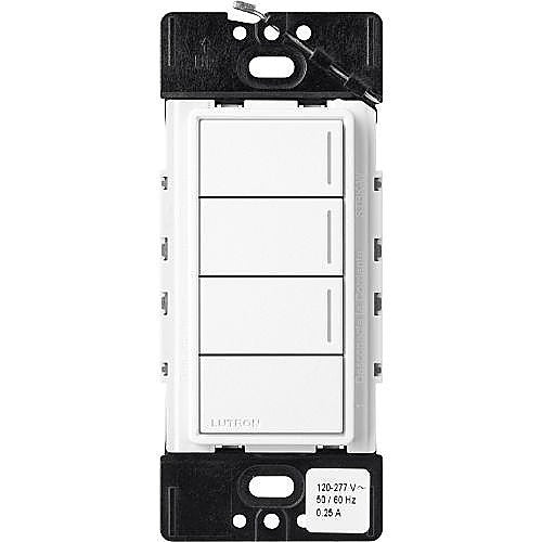 LUTRON Lutron Electronics RRST-W3RL-BW Sunnata Keypad