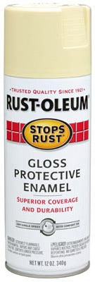 RUST-OLEUM Rust-oleum 7794-830 Spray Enamel Antique White 12 Oz
