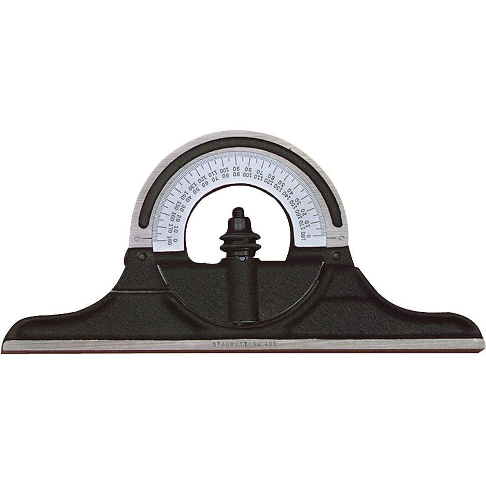 STARRETT Starrett 64601 Reversible Combo Square Protractor Head