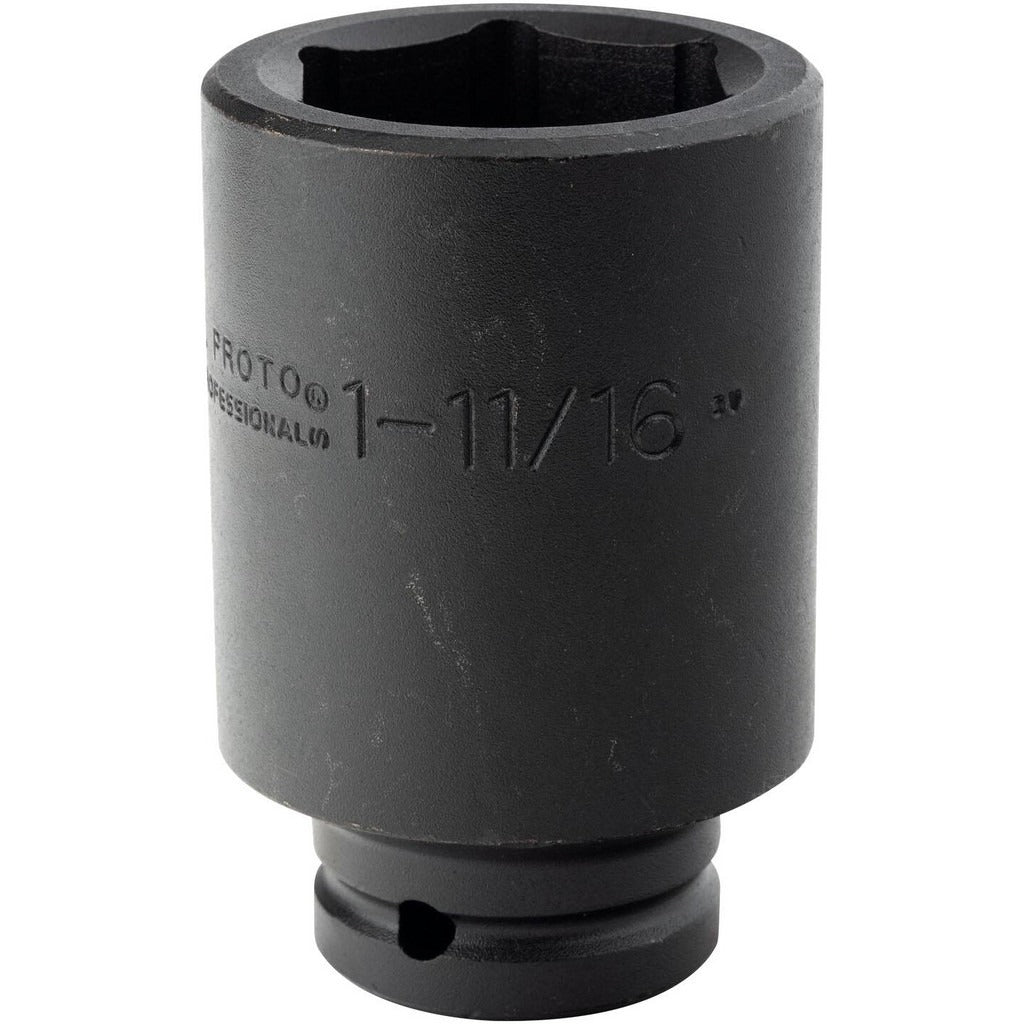 PROTO Proto J07527L Impact Socket 3/4 in Drive 1-11/16 in 6-point