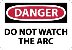 ACCUFORMNMC Accuformnmc D31AB Danger Arc Warning Sign Aluminum