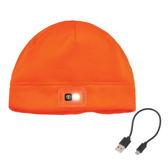 ERGODYNE Ergodyne 16791 N-ferno 6801 Led Winter Skull Cap Orange