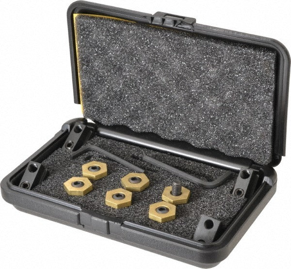 MITEE-BITE Mitee-bite 10641 T-slot Fixture Clamp Set 12 Pc Brass
