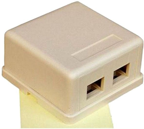 MORRIS PRODUCTS Morris Products 88256 Surface mount box (Double gang)