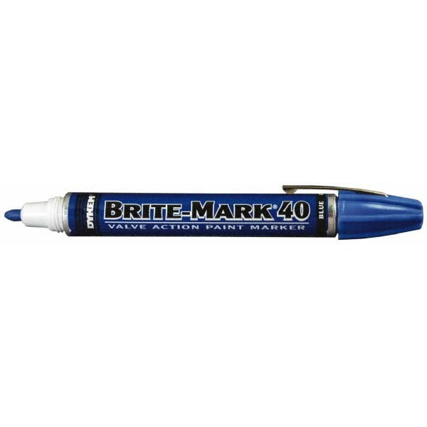 DYKEM Dykem 40001 Oil-based Broad Point Marker Blue
