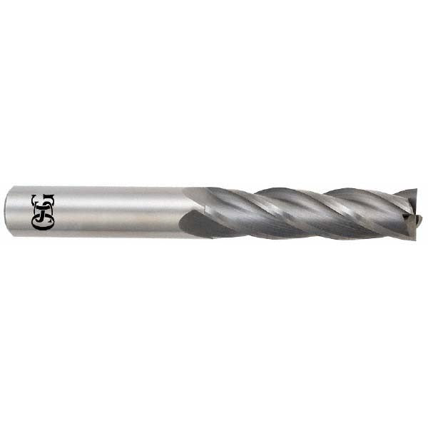 OSG Osg 464-5001 Square End Mill 0.5in 4-flute Solid Carbide