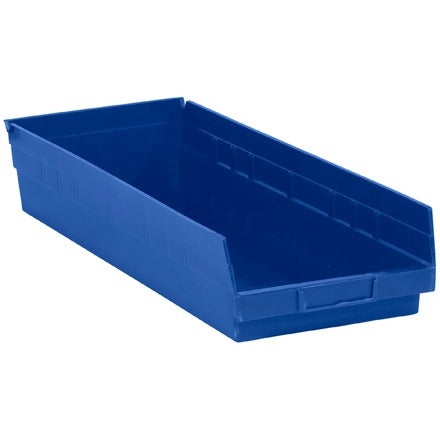 BSC PREFERRED Bsc Preferred BINPS123B Nestable Plastic Storage Bin 6-pack